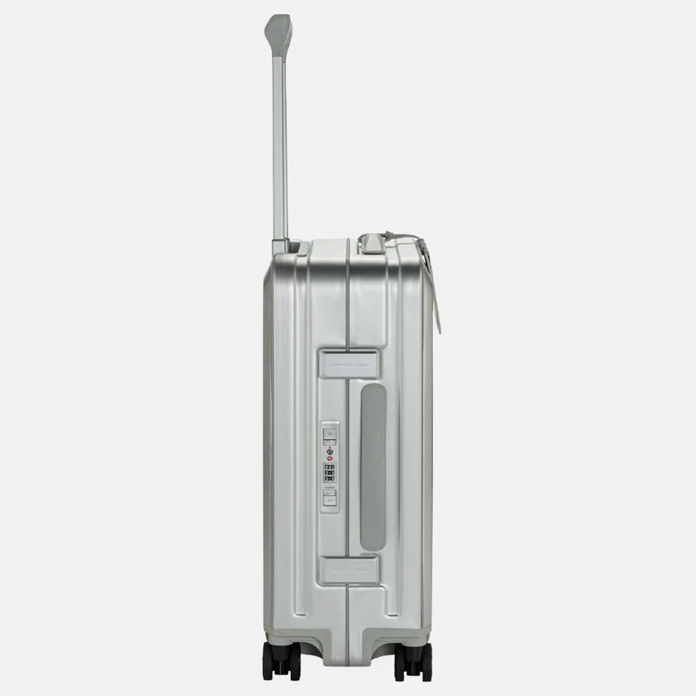 Porsche Design Roadster handbagage koffer 55 cm silver bij Duifhuizen