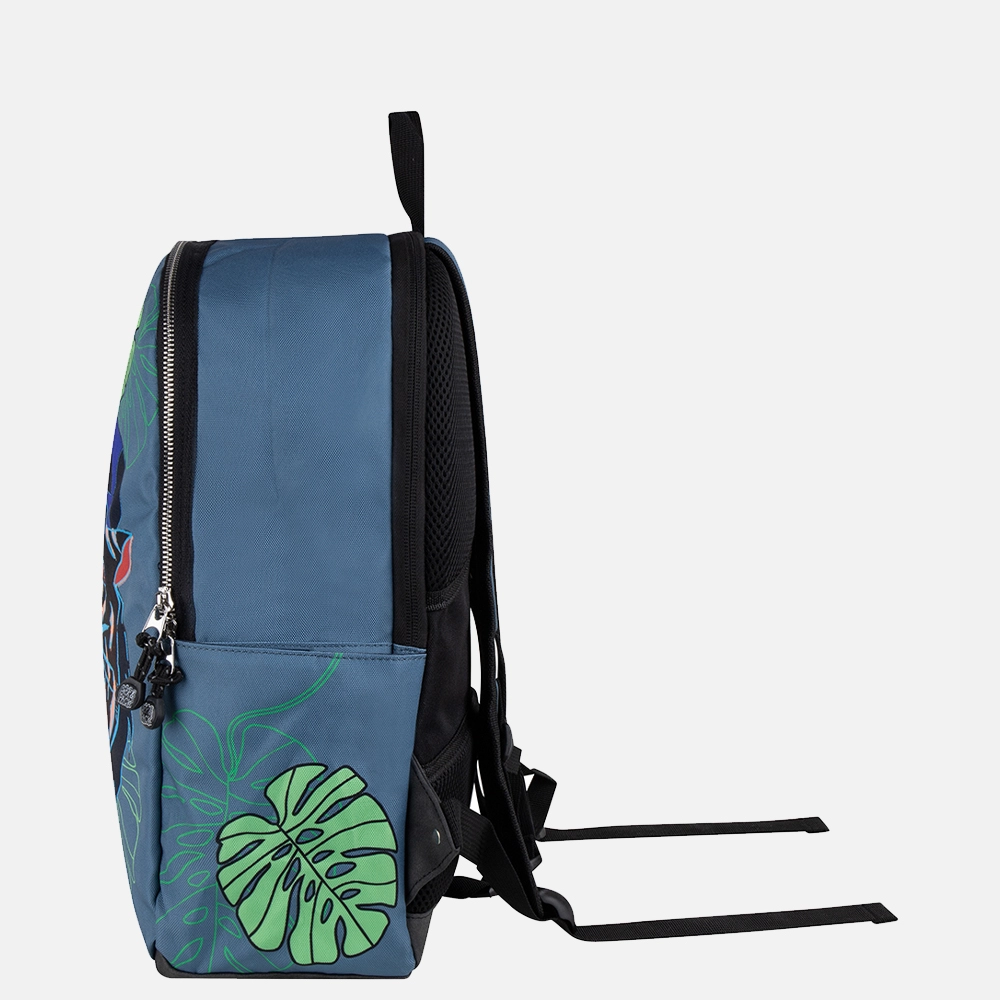 Pick & Pack Dangerous Cat kinderrugzak L jeansblue bij Duifhuizen