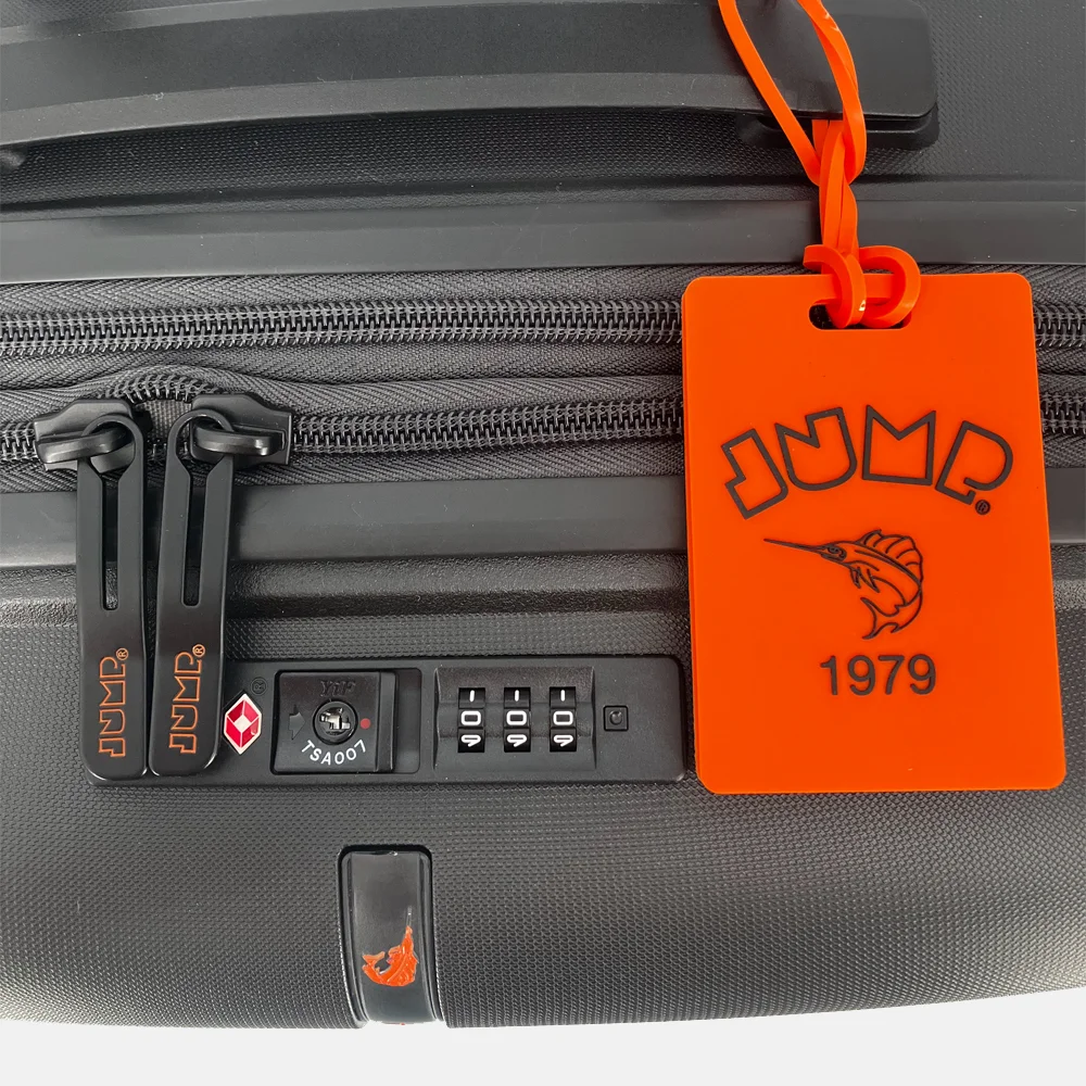 Jump Evae handbagage koffer 55 cm expendable anthracite bij Duifhuizen