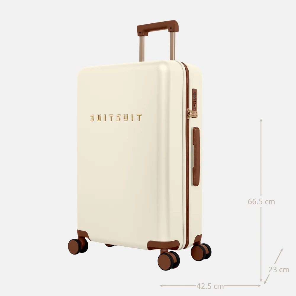 SUITSUIT Serenity reiskoffer 66 cm wisper white bij Duifhuizen