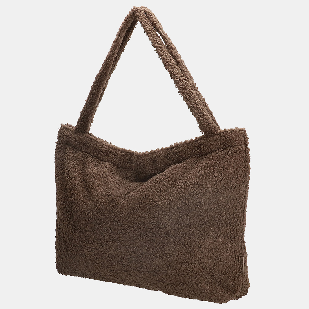 Beagles Ariany teddy shopper XL donker taupe -- OUD bij Duifhuizen