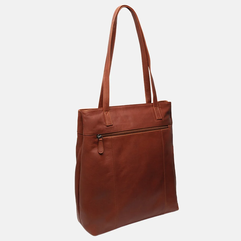 Chesterfield Solvia shopper cognac bij Duifhuizen