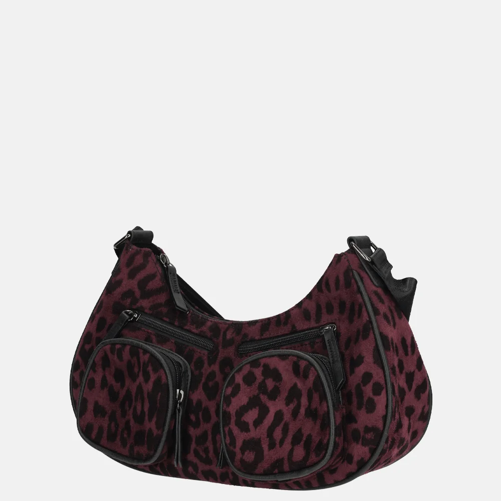 Enrico Benetti Jill schoudertas bordeaux bij Duifhuizen