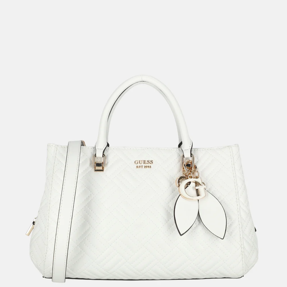 Guess Sally handtas white bij Duifhuizen
