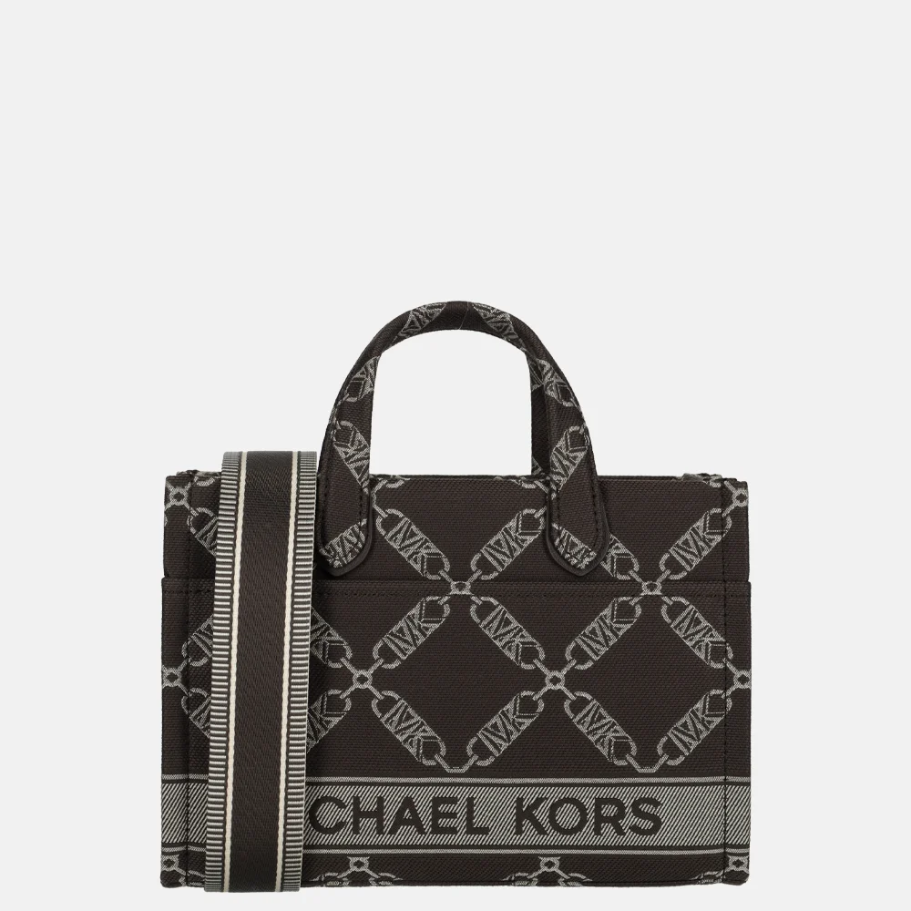 Michael Kors Gigi handtas choc multi bij Duifhuizen