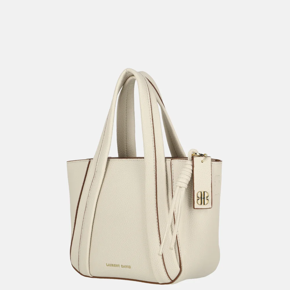 Laurent David Estee handtas S white bij Duifhuizen