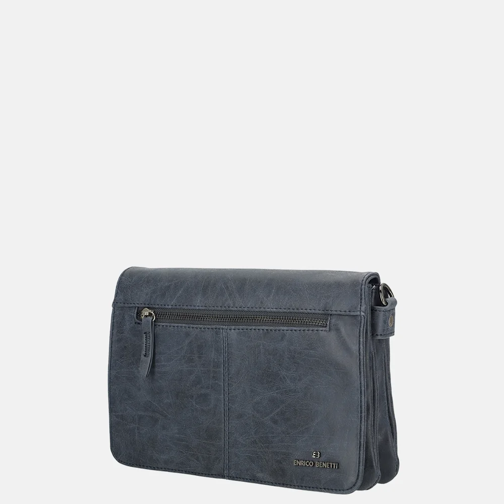 Enrico Benetti Stacey crossbody tas blauw bij Duifhuizen