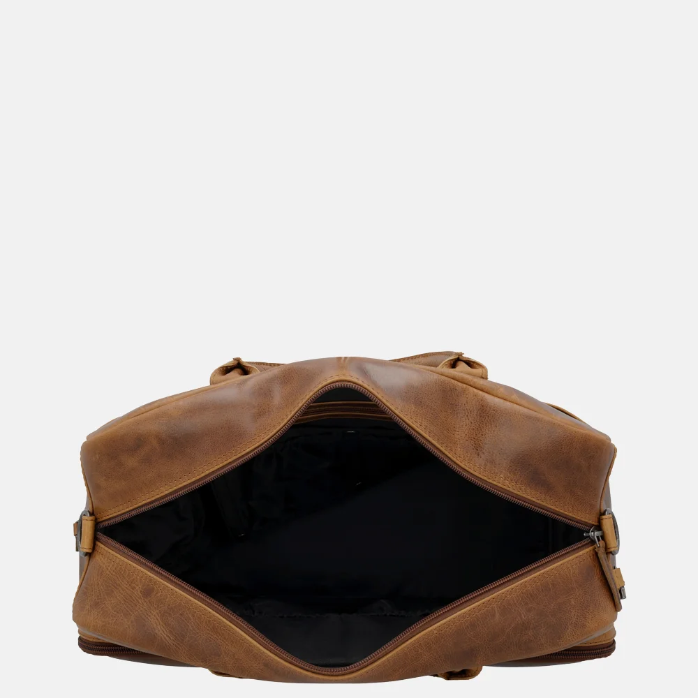 Hide & Stitches Nevajo Next luiertas cognac bij Duifhuizen