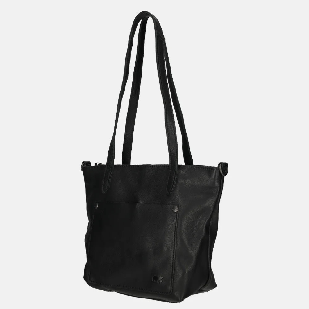 Bear Design shopper S black bij Duifhuizen