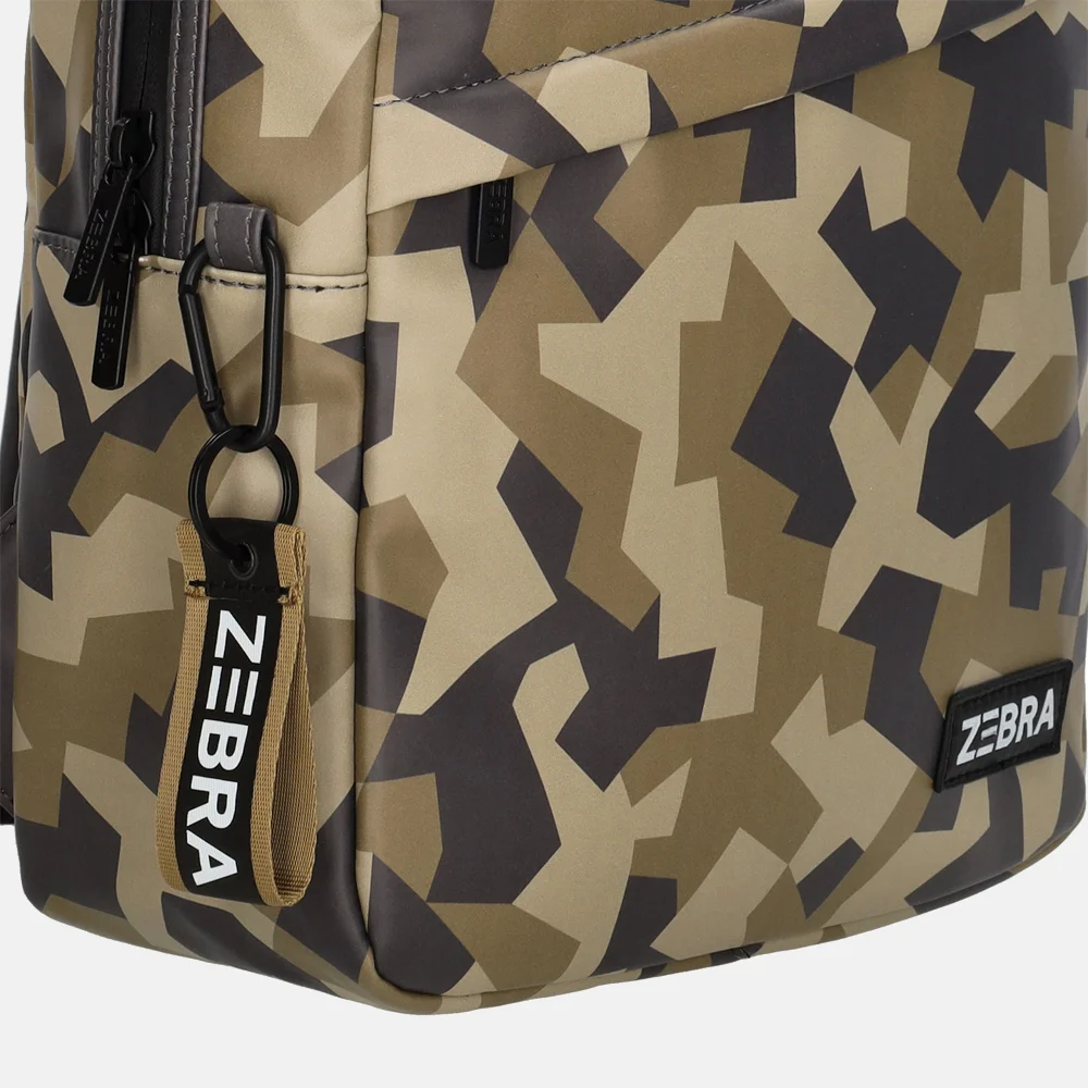 Zebra Trends kinderrugzak camouflage print bij Duifhuizen