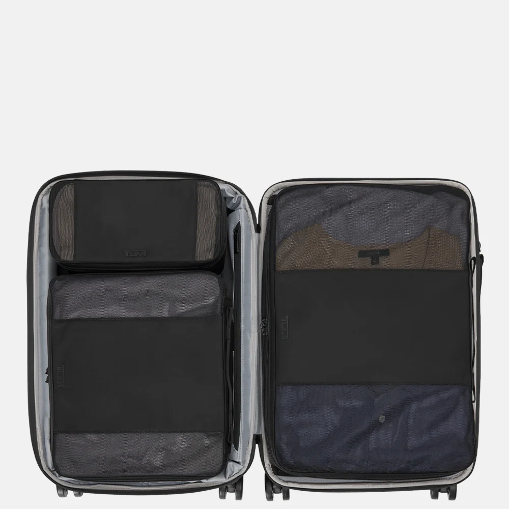 Tumi Alpha Handbagage Dual Access Exp 55 CM black bij Duifhuizen