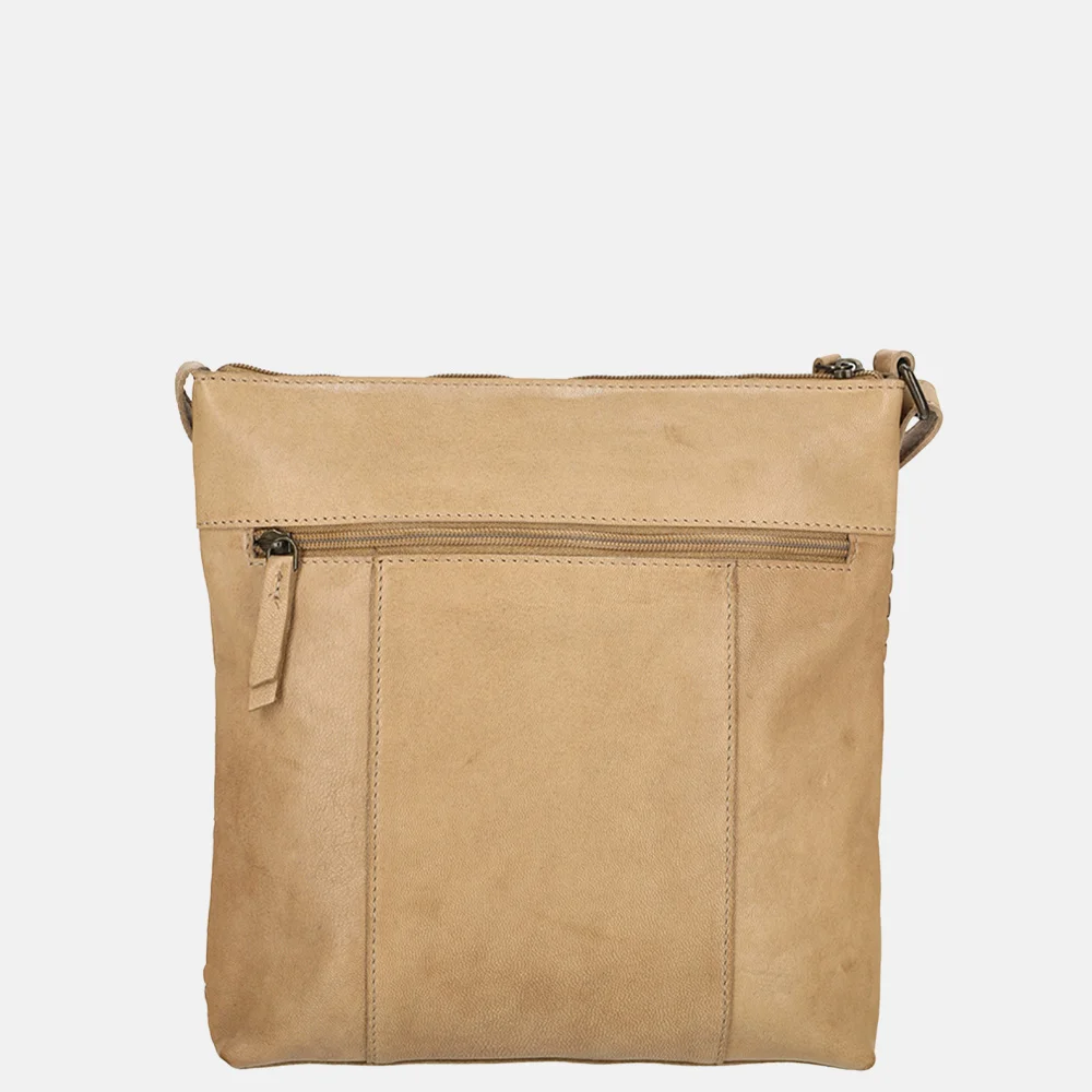 Enrico Benetti Sicily crossbody tas lichttaupe bij Duifhuizen