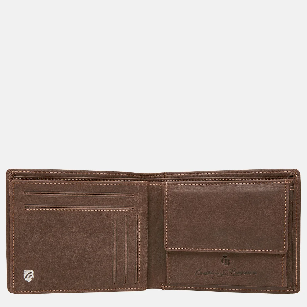 Castelijn en Beerens luxe giftbox billfold mocca bij Duifhuizen