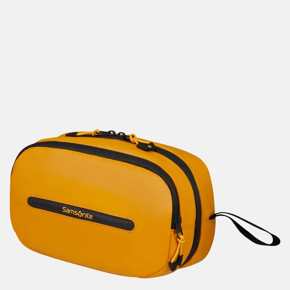 Samsonite Ecodiver toilettas yellow bij Duifhuizen