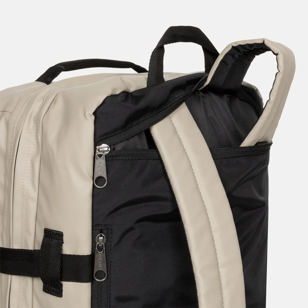 Eastpak Tarp rugzak 17 inch tarp beige bij Duifhuizen