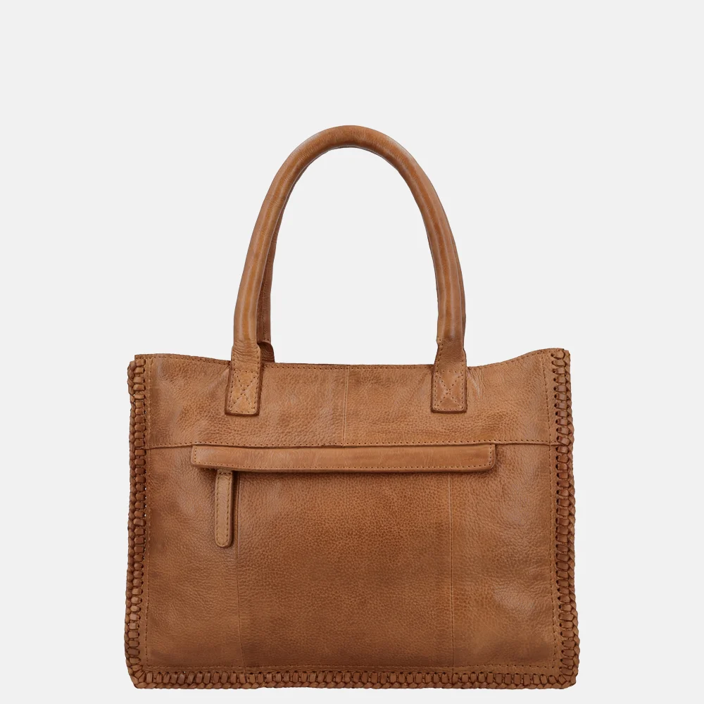 Hide & Stitches Country handtas M camel bij Duifhuizen