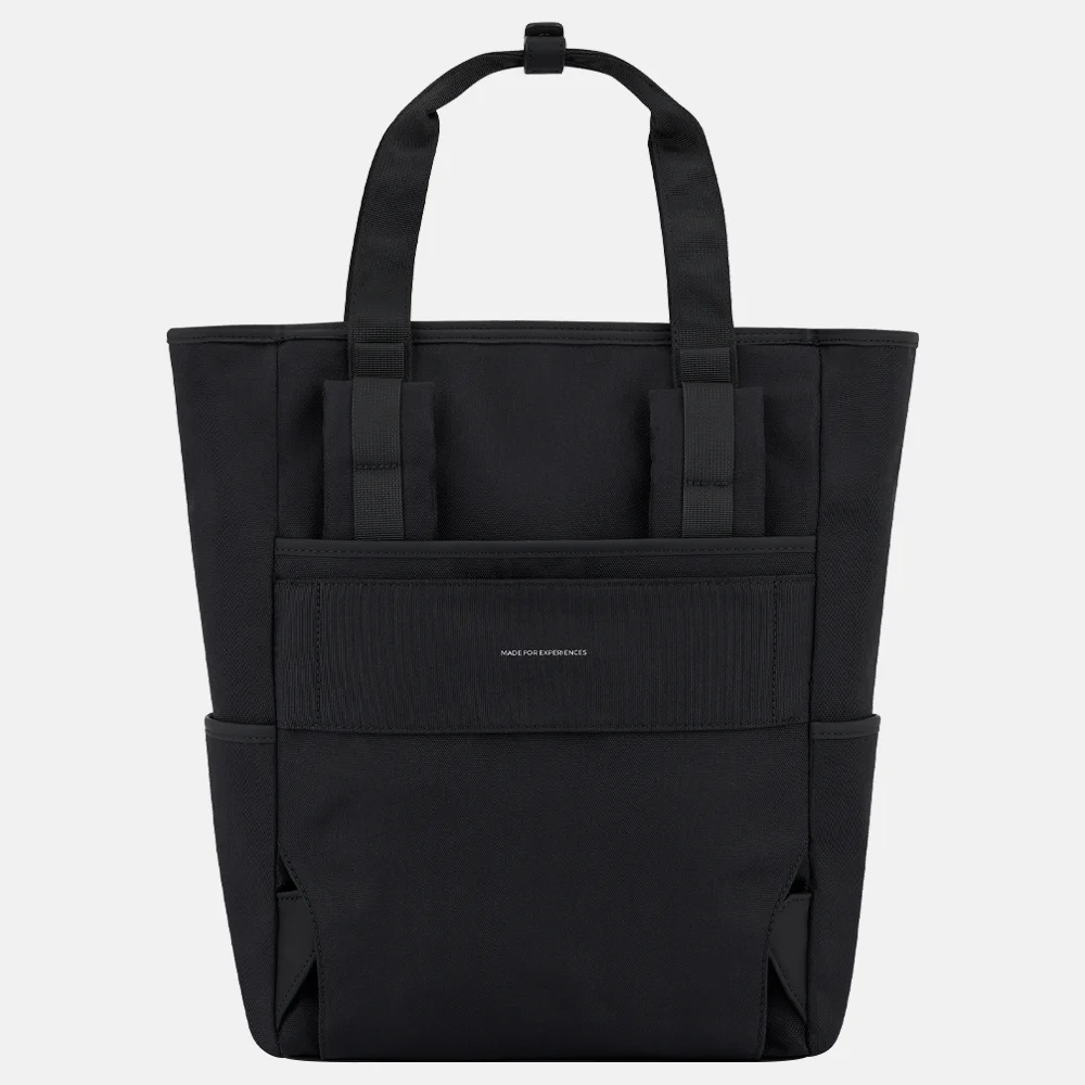 Kapten & Son Lindby rugzak 14 inch all black bij Duifhuizen