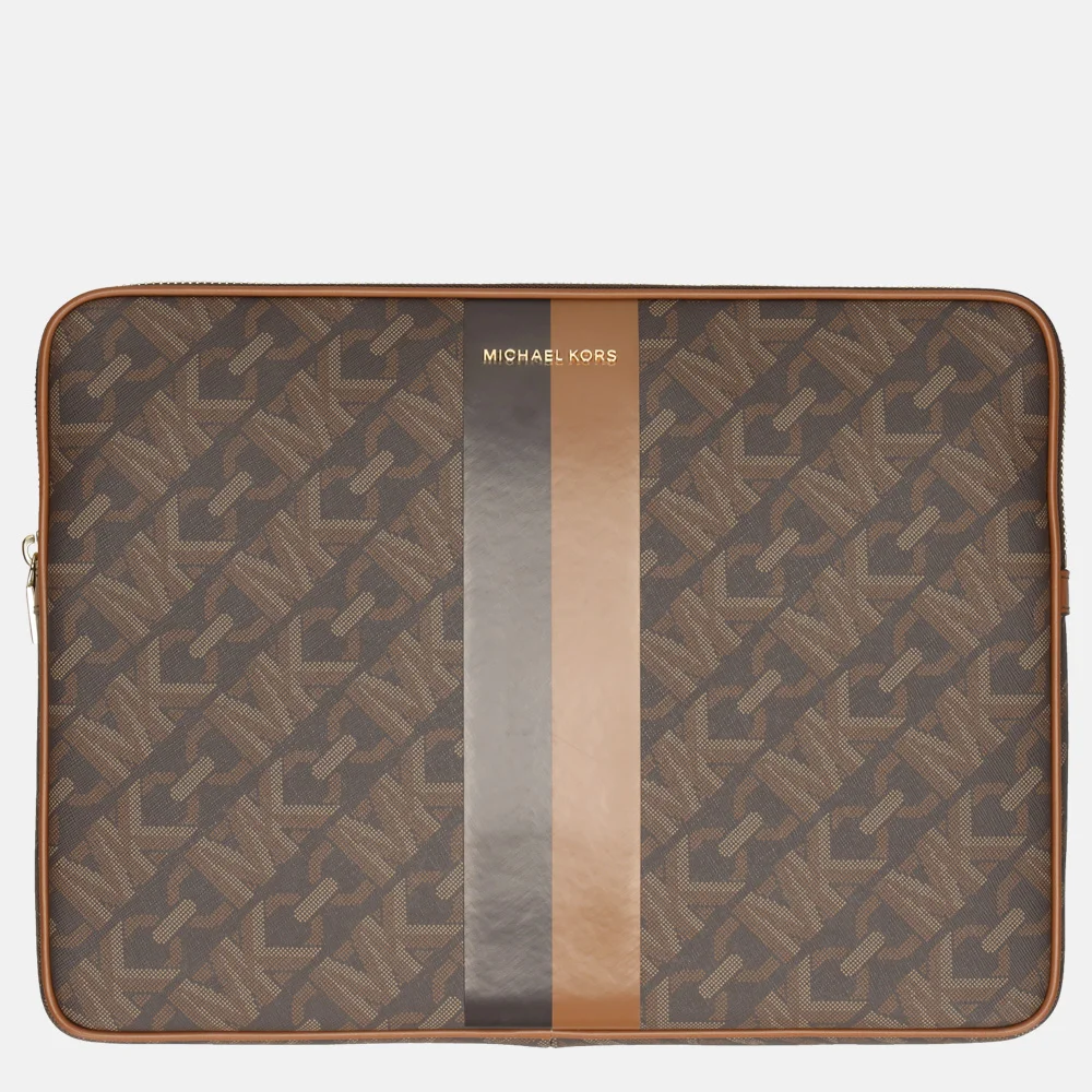 Michael Kors laptophoes 13 inch brown/luggage 