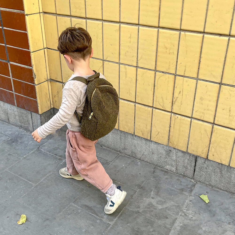 Studio Noos Chunky kinderrugzak green bij Duifhuizen