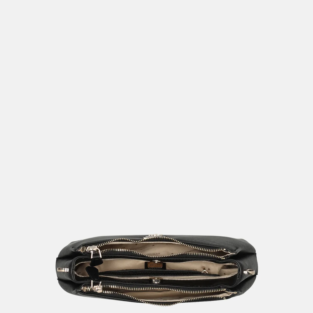 Guess Noelle II schoudertas mini black bij Duifhuizen