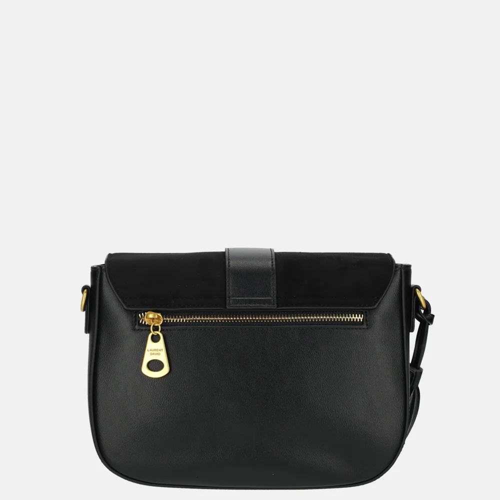 Laurent David Camille crossbody tas black bij Duifhuizen