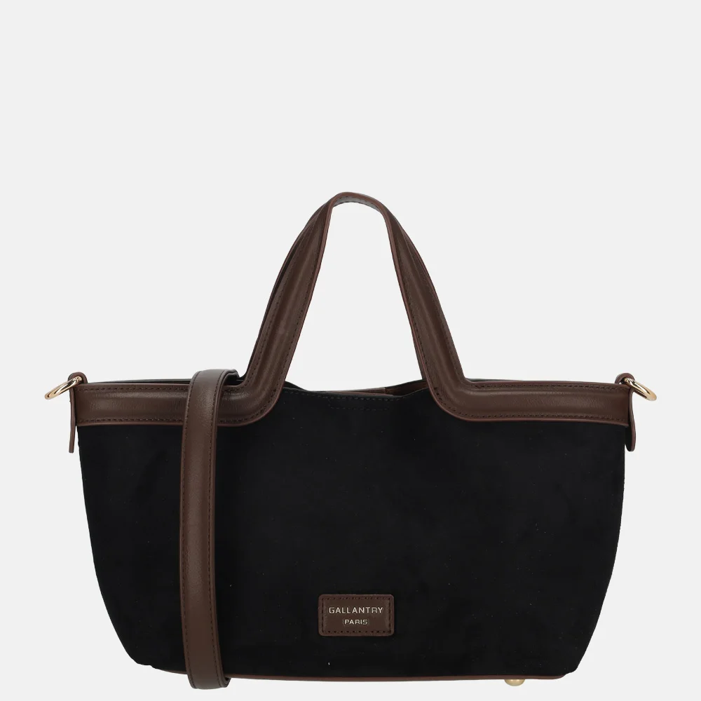 Firenze Suedine handtas black/coffee