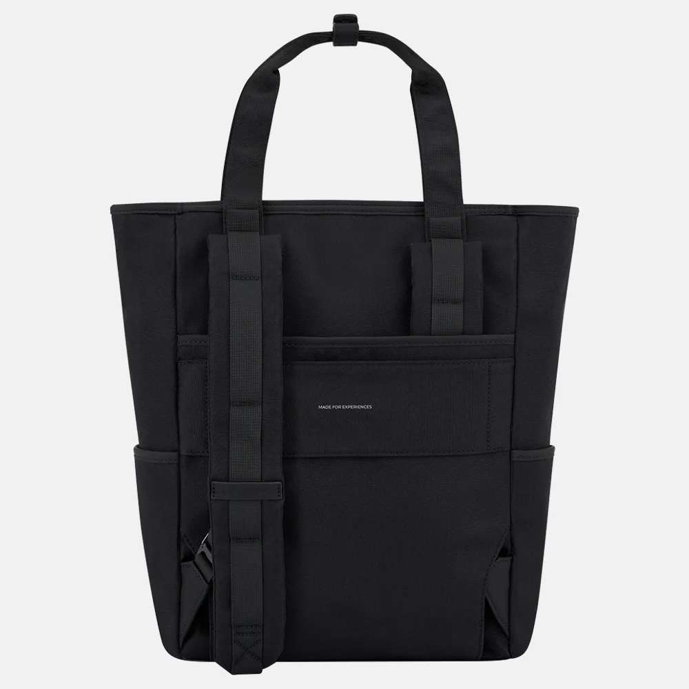 Kapten & Son Lindby rugzak 14 inch all black bij Duifhuizen