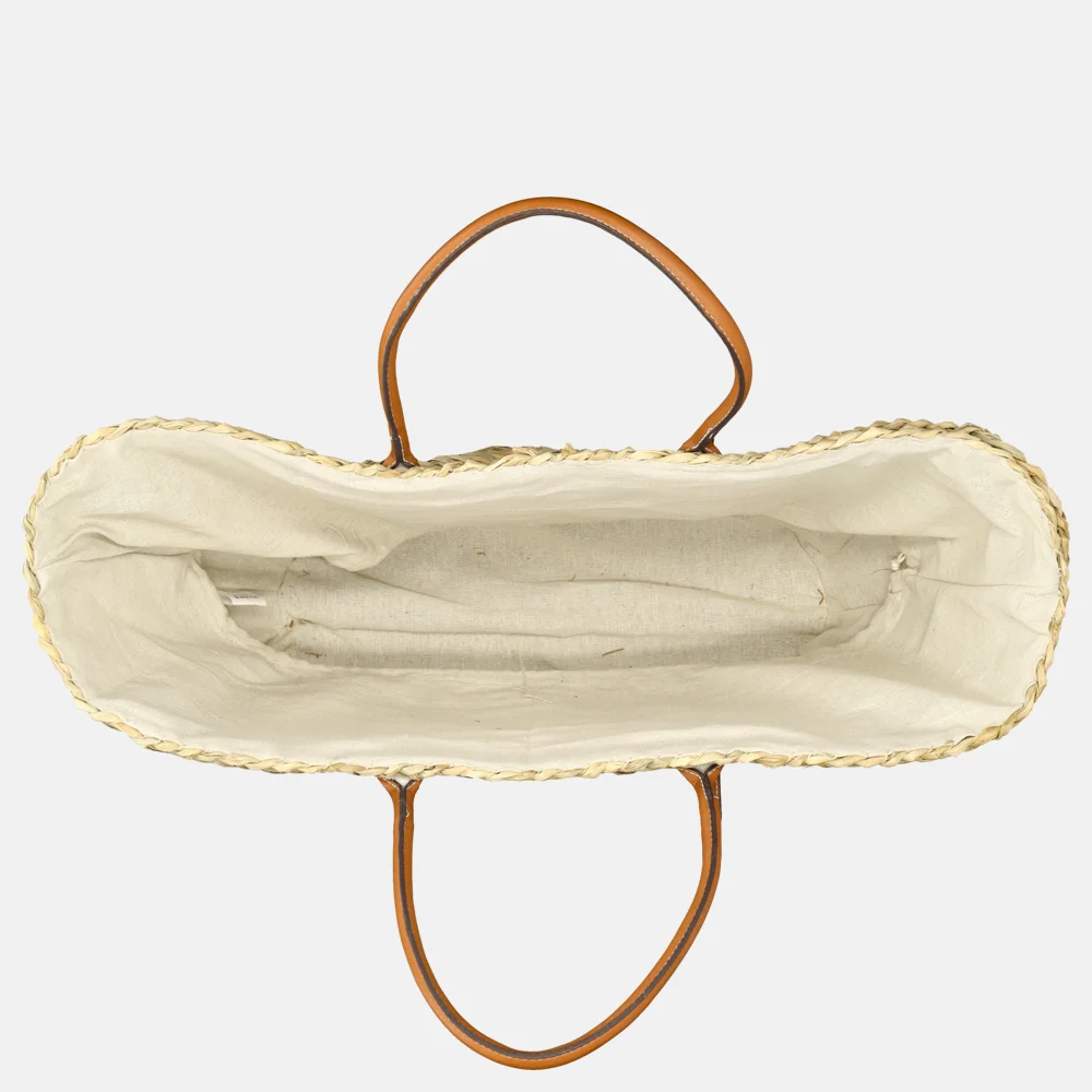 Duifhuizen riet shopper XL naturel bij Duifhuizen