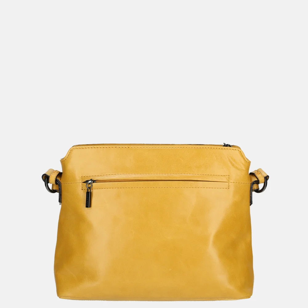 Claudio Ferrici Pelle Vecchia schoudertas sunflower bij Duifhuizen