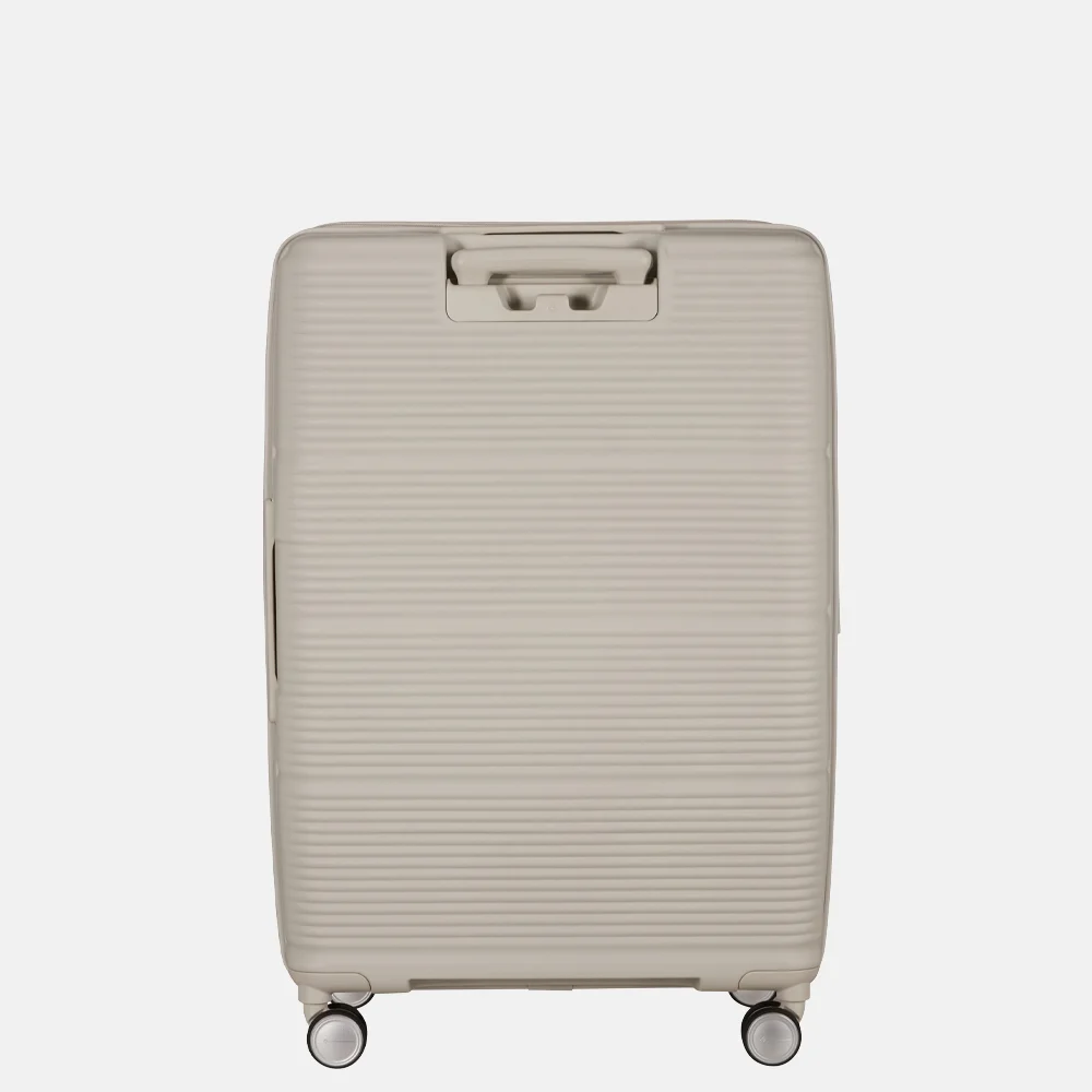 Samsonite Paralux HS Spinner reiskoffer expendable 75 cm stone grey bij Duifhuizen