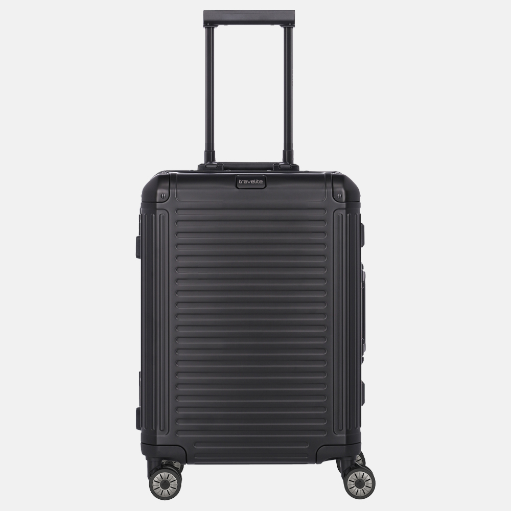 ga winkelen Kakadu Frons Travelite Next handbagage koffer 55 cm black bij Duifhuizen