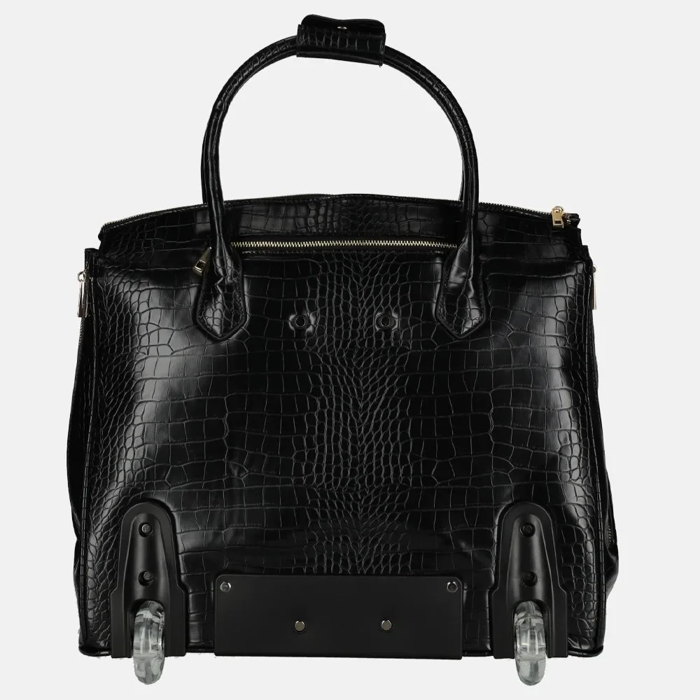 Olivia Lauren Jackson laptop trolley black bij Duifhuizen