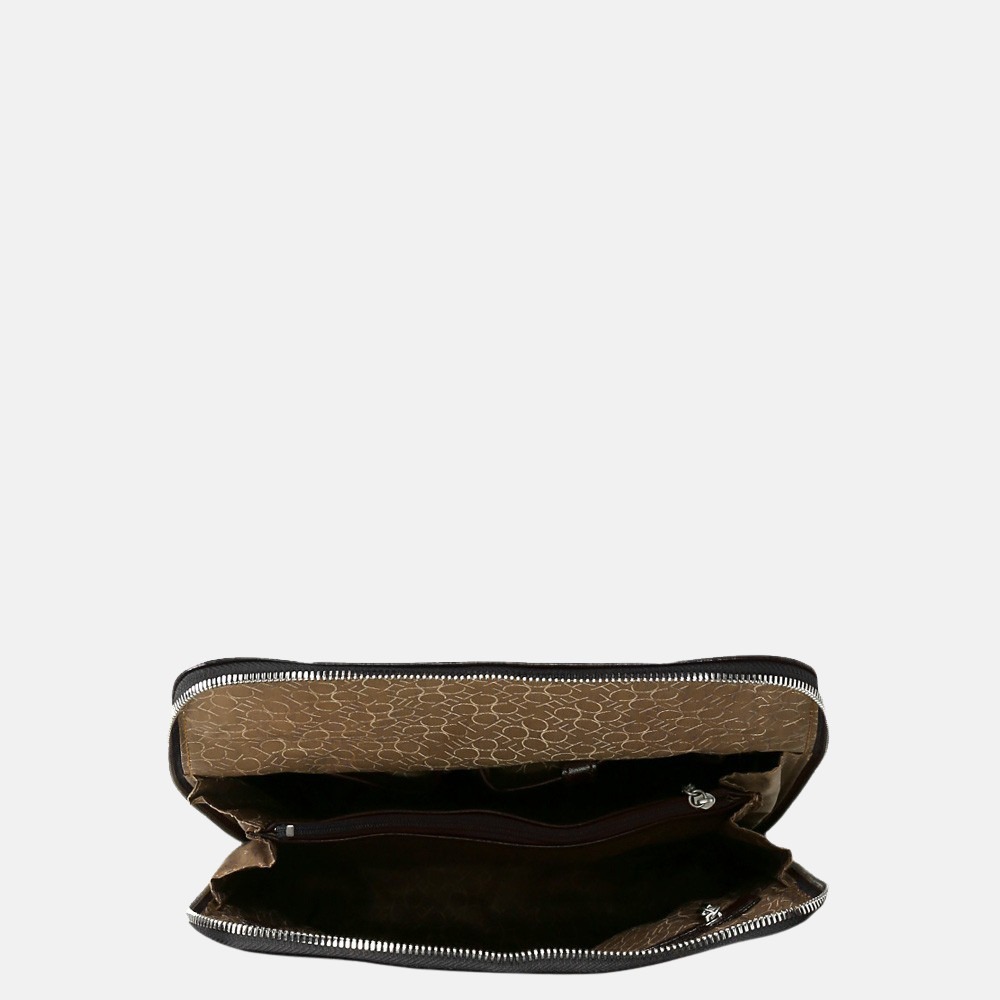 Claudio Ferrici Classico shopper/rugzak black bij Duifhuizen