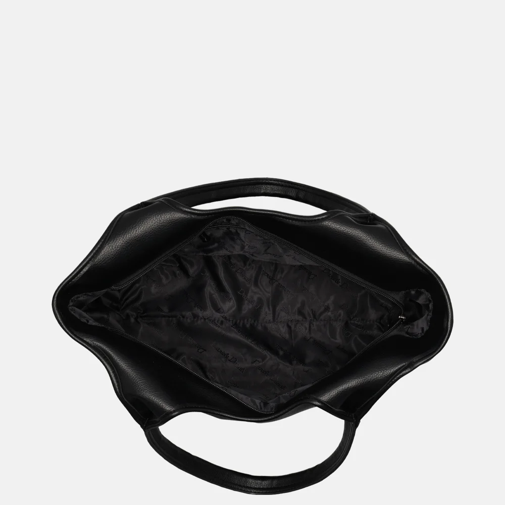 Daniele Donati shopper black bij Duifhuizen