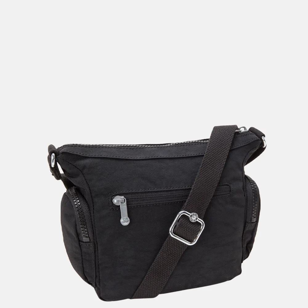 Kipling Gabbie crossbody tas mini black noir bij Duifhuizen