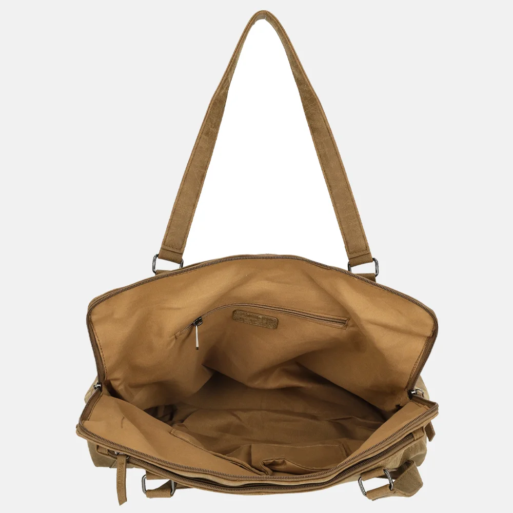 Enrico Benetti Karin shopper L camel bij Duifhuizen