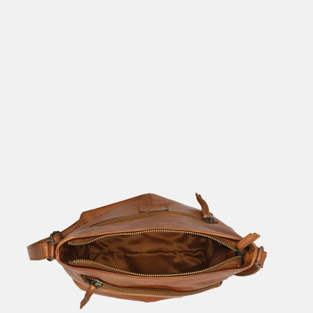 Bear Design Nancy crossbody tas cognac bij Duifhuizen