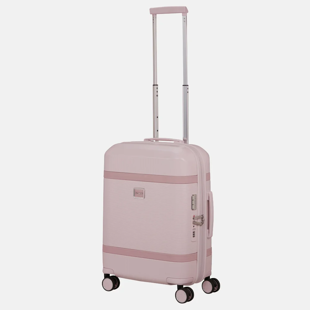 Samsonite Image Spinner handbagage koffer expendable 55 cm rose bij Duifhuizen