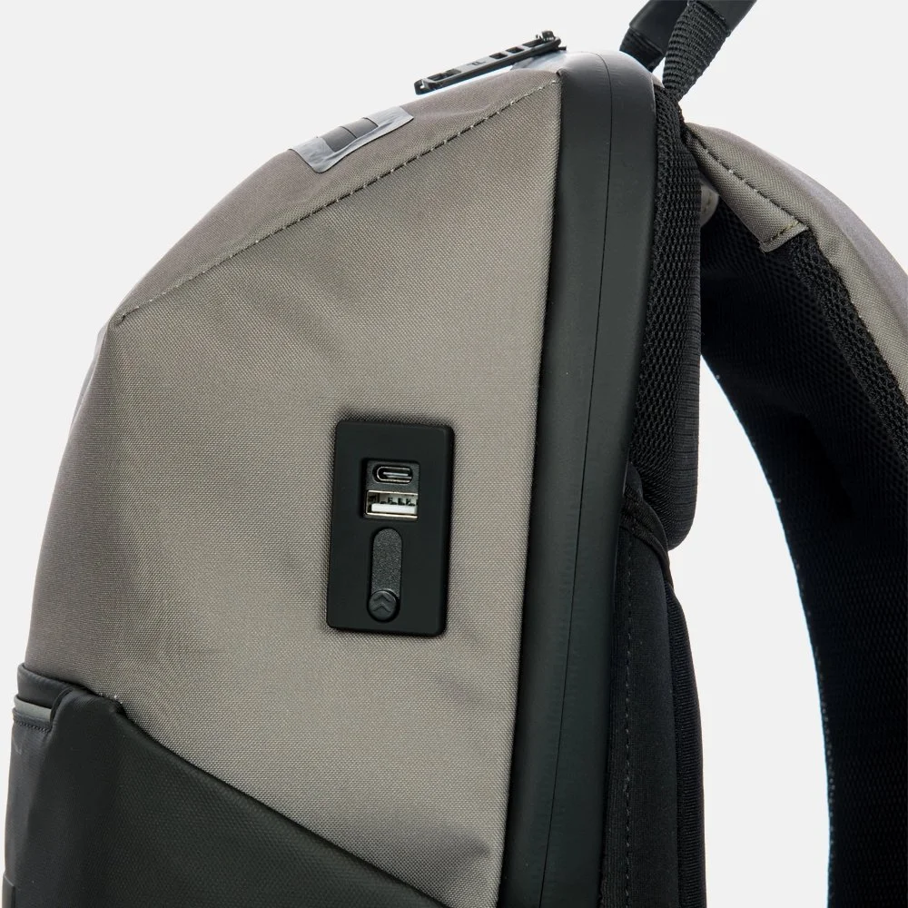 Porsche Design Urban Eco rugzak 13 inch XS stone grey bij Duifhuizen