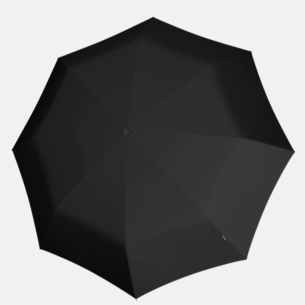 Knirps Duomatic opvouwbare paraplu M zwart