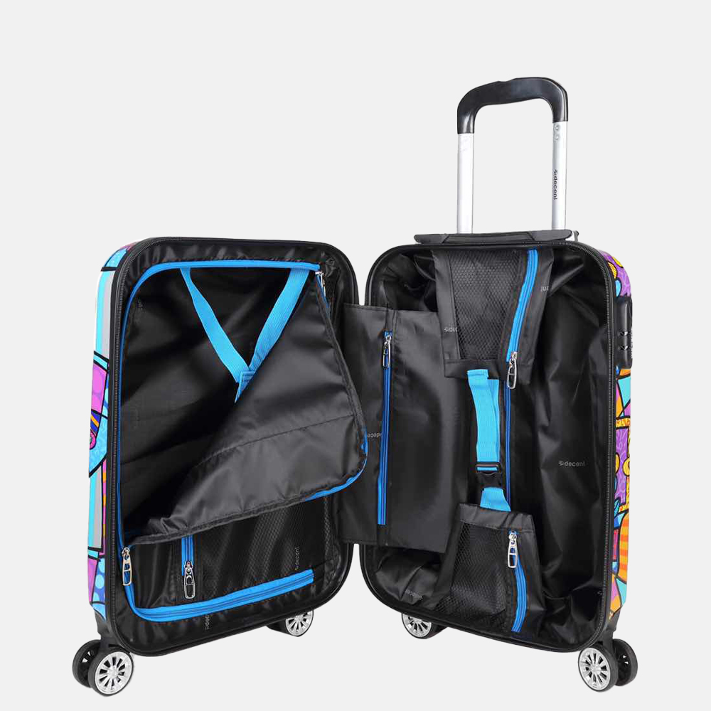 Decent Forenza koffer 55 cm heart bij Duifhuizen