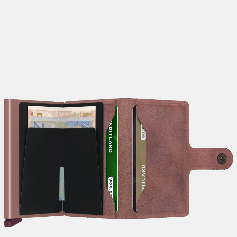 Secrid Miniwallet vintage mauve bij Duifhuizen