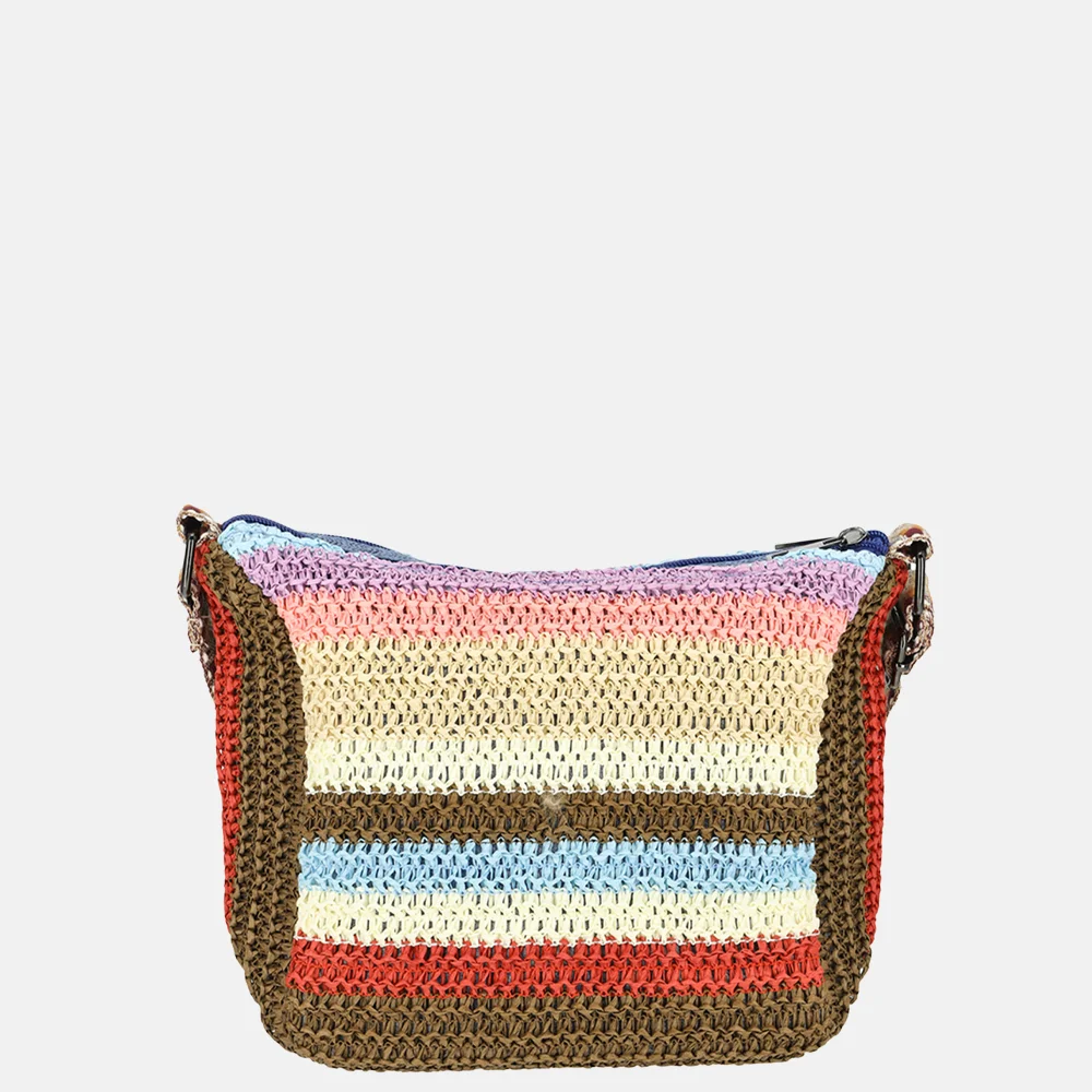 Enrico Benetti Marbella crossbody tas brown bij Duifhuizen