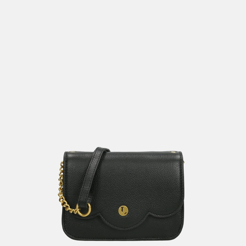 Loulou Essentiels Palm Springs crossbody tas black bij Duifhuizen