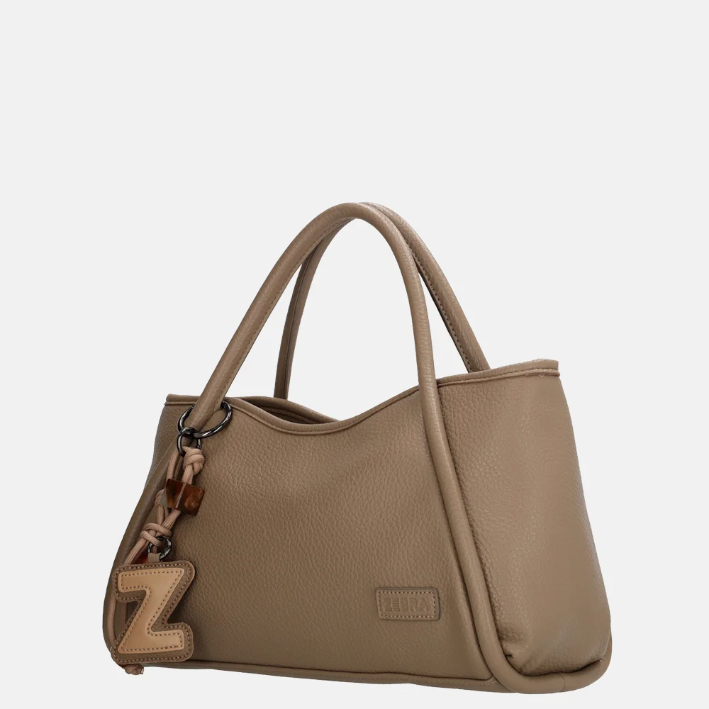 Zebra Trends Sofie handtas M taupe bij Duifhuizen