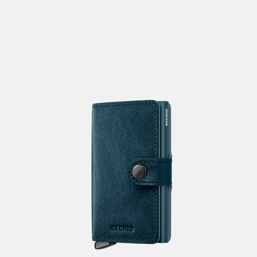 Secrid Premium Miniwallet pasjeshouder Basco Teal + bij Duifhuizen