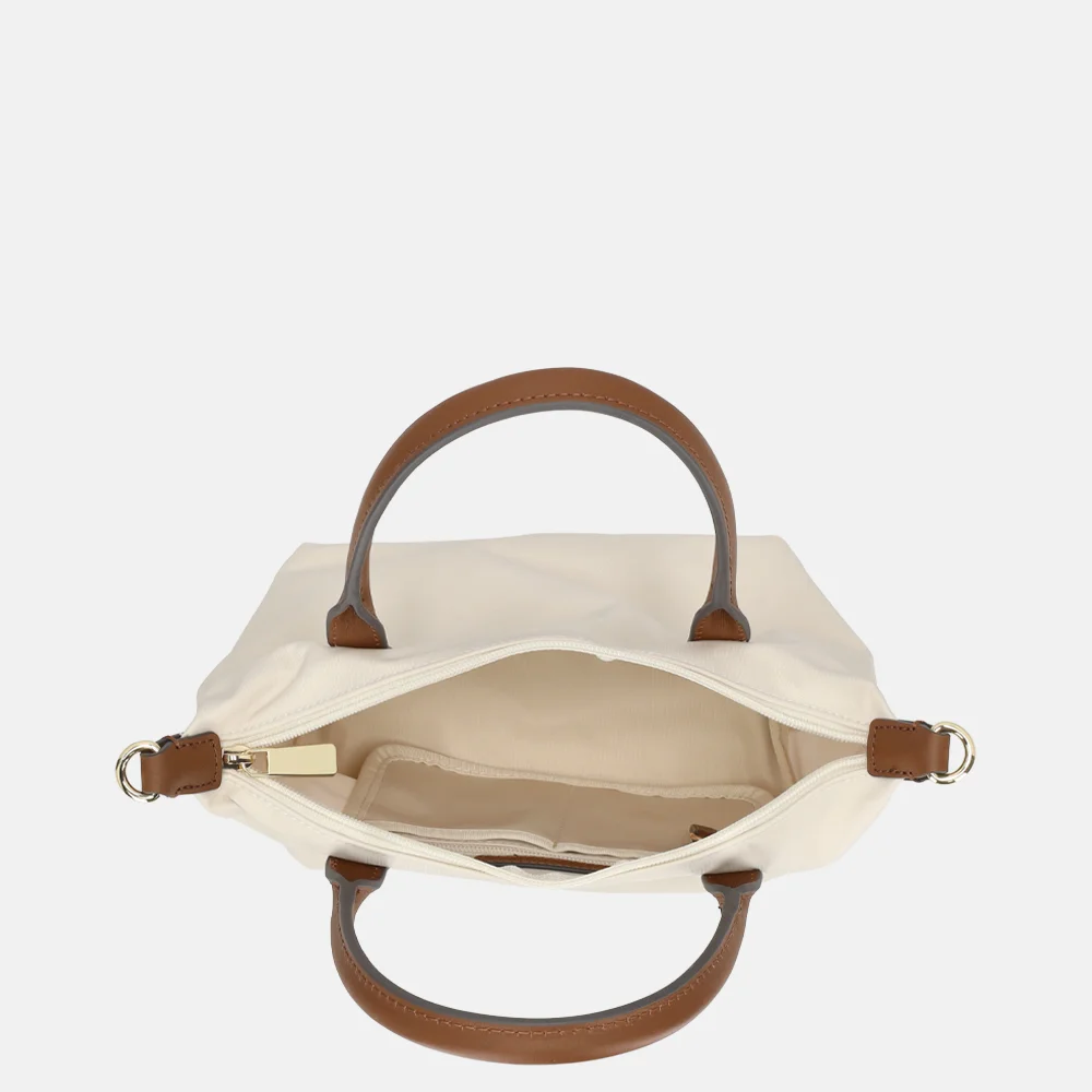 Tommy Hilfiger Popette tote handtas mini soft cream bij Duifhuizen