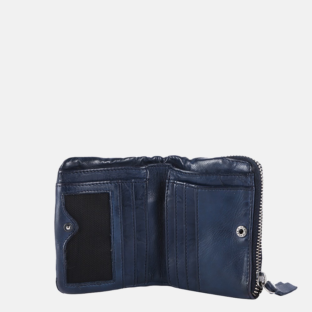 Genicci Arno portemonnee blue bij Duifhuizen