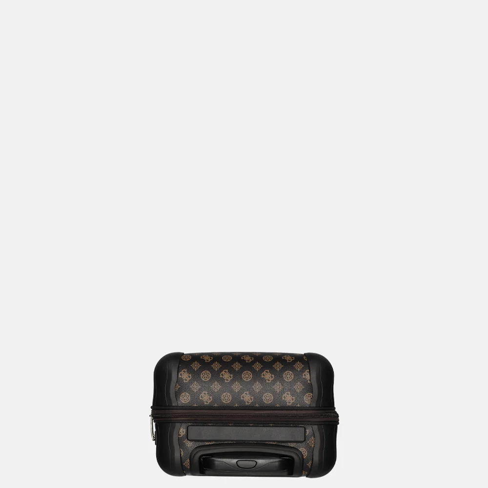 Guess Wilder handbagage koffer 53 cm brown bij Duifhuizen