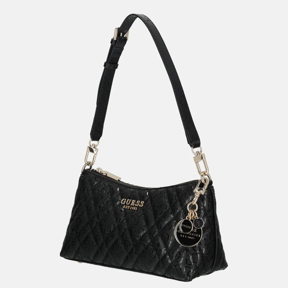 Guess Isemay schoudertas Black bij Duifhuizen